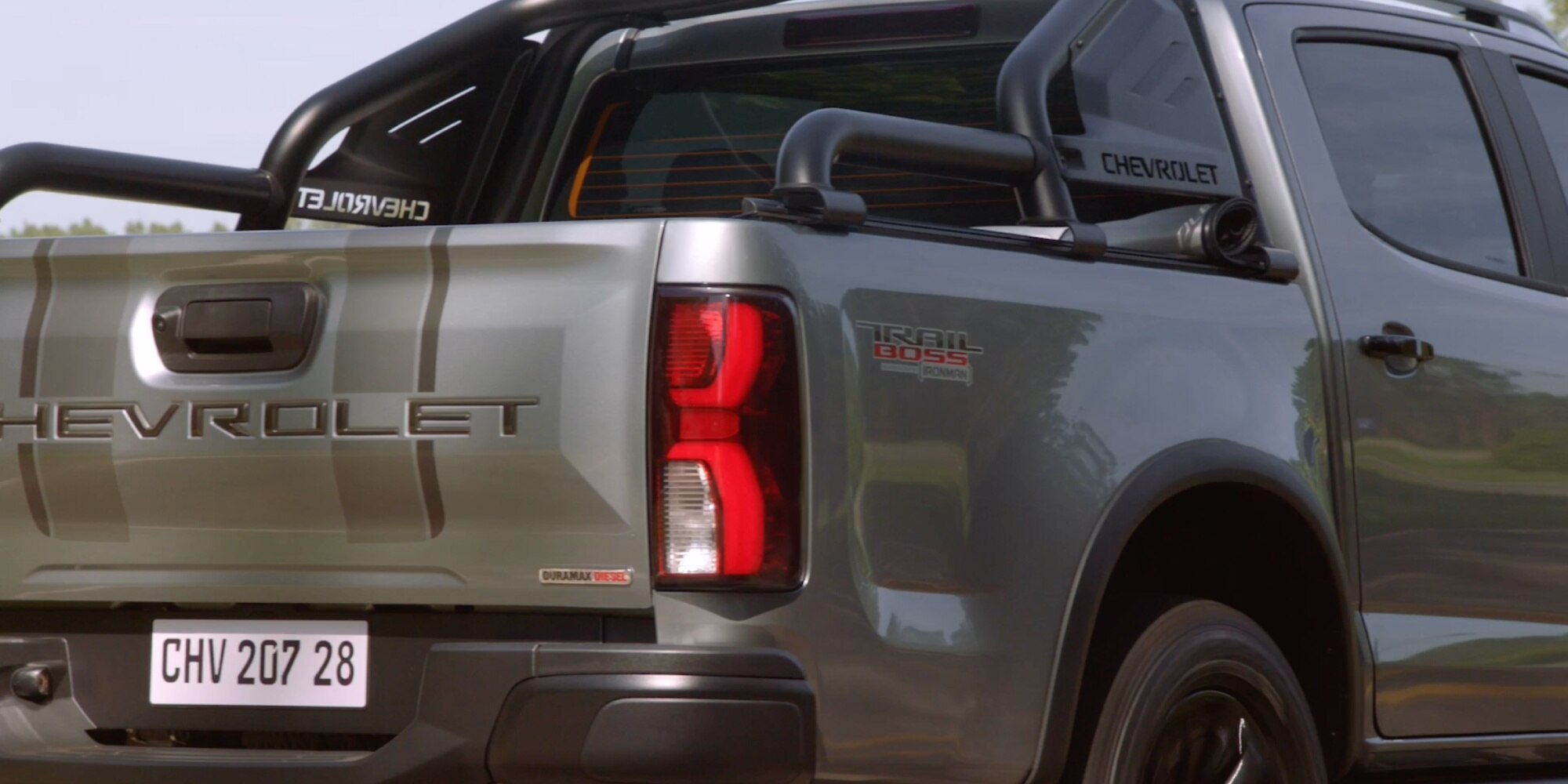 Vista trasera S10 Trail Boss
